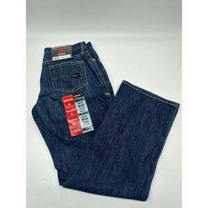Ariat FR M4 Relaxed Boot Cut Lightweight DuraStretch Cat2 Dark Blue Jeans 35x32